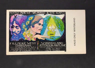12/31/1969 Jefferson Airplane Concert Full Ticket Winter Land Hot Tuna New years