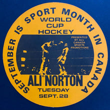 Load image into Gallery viewer, 1976 Boxing Muhammad Ali Promotional Decal Ken Norton New York Yankees Stadium
