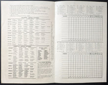 Load image into Gallery viewer, 1969 New York Yankees Stadium Scorecard Rookie Thurman Munson Boston Red Sox
