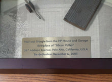 Load image into Gallery viewer, Antique Shingle Nail HP Garage Landmark Birthplace Silicon Valley COA
