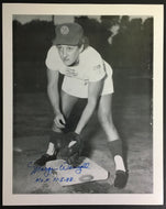 Vintage Margaret Wenzell Signed Photo Autographed Baseball Picture 8x10