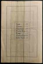 Load image into Gallery viewer, 1910 Rare College Football Program Grey Cup Champs University of Toronto McGill
