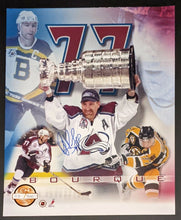 Load image into Gallery viewer, Ray Bourque Autographed Signed Large Photo Colorado Avalanche NHL Hockey Vintage
