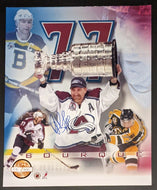 Ray Bourque Autographed Signed Large Photo Colorado Avalanche NHL Hockey Vintage