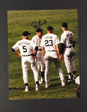 Load image into Gallery viewer, Detroit Tigers Baseball Alumni day Photo Signed Picture Don Lund MLB Vintage
