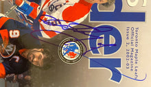 Load image into Gallery viewer, 1993 NHL Hockey Hall of Fame Game Program Signed Autographed Gillies Federko +1
