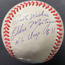 Load image into Gallery viewer, National League Umpiring Crew Multi Autographed Baseball x5 Wandlestedt JSA LOA
