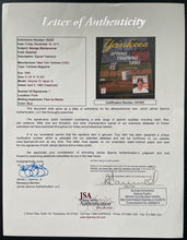 Load image into Gallery viewer, 1990 George Steinbrenner Autographed New York Yankee Spring Training Program LOA

