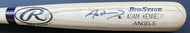 Adam Kennedy Game Issued Signed Autographed Baseball Bat JSA COA Anaheim Angels
