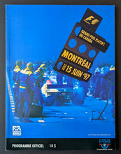 Load image into Gallery viewer, 1997 F1 Grand Prix Of Canada Automobile Race Program Michael Schumacher Wins
