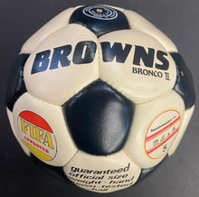 Load image into Gallery viewer, Signed Rod Stewart Browns Skydome First Concert Used Soccer Ball Autographed JSA
