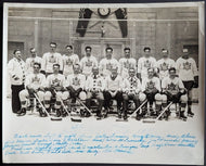 1931-1932 Toronto Maple Leafs Stanley Cup Champions Type 1 Team Photo NHL Hockey