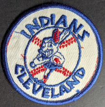 Load image into Gallery viewer, 1970s Era Cleveland Indians Vintage Sew On Patch Decal Badge Logo Chief Wahoo
