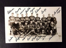 Load image into Gallery viewer, 1932 New York Americans Real Photo Postcard NHL Hockey Roy Worters Vintage RPPC
