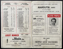 Load image into Gallery viewer, 1970 Maple Leaf Gardens Toronto Marlboros Jr. Hockey Program vs Canadiens
