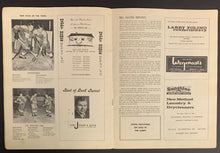 Load image into Gallery viewer, 1972 USHL Hockey Program Thunder Bay vs Sioux City Musketeers Vintage
