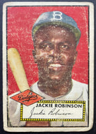 1952 Topps #312 Jackie Robinson Brooklyn Dodgers High # MLB Baseball Card SP