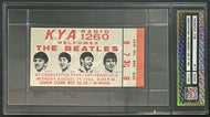 1966 The Beatles Final Concert Ticket Candlestick Park San Francisco Fab 4 iCert