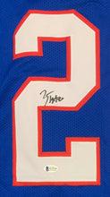 Load image into Gallery viewer, Zack Moss Autographed Signed Buffalo Bills NFL Football Jersey Beckett COA
