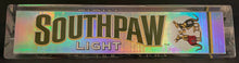Load image into Gallery viewer, 1990&#39;s Southpaw Light Beer Draft Tap Handle Acrylic Boxing Kangaroos Pictured
