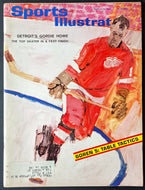 1964 Sports Illustrated Magazine Featuring Detroit Red Wings Gordie Howe Cover