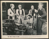 1962 Three Stooges In Orbit Original Studio Photo Vintage Celebrity Picture B&W