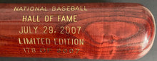 Load image into Gallery viewer, 2007 Hall of Fame Induction Bat Ripken Gwynn Ltd Ed 178/2007 MLB Baseball HOF
