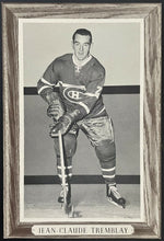 Load image into Gallery viewer, 1964-67 BEEHIVE Group 3 Syrup NHL Hockey Photo JC Tremblay Montreal Canadiens
