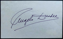 Load image into Gallery viewer, Angelo Dundee Autographed Signed Index Card Muhammad Ali Boxing Trainer JSA COA
