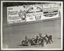 Load image into Gallery viewer, 1936 President Roosevelt First Pitch World Series Polo Grounds Press Photo LOA
