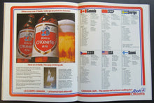 Load image into Gallery viewer, 1976 Canada Cup Official Program Coupe Canada Bobby Orr MVP Toronto Montreal VTG
