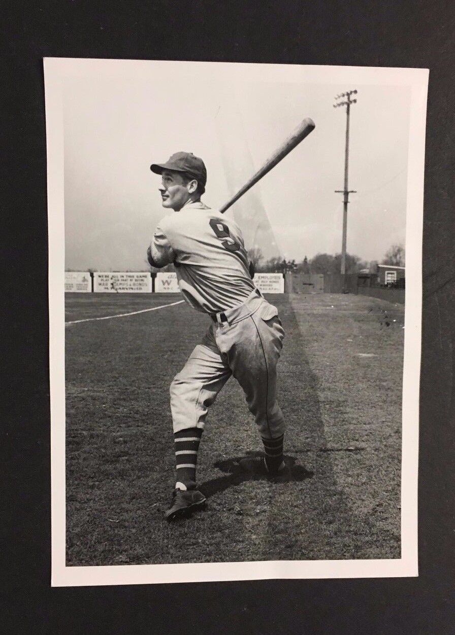 1944 Toronto Maple Baseball Club Turofsky Picture Dick Shoff Vintage Old