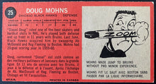 Load image into Gallery viewer, 1964-65 Vintage Chicago Blackhawks Doug Mohns Topps Tallboy NHL Hockey Card
