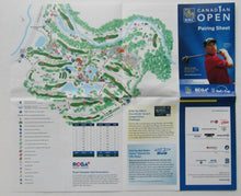 Load image into Gallery viewer, 2008 Canadian Open Golf Program Pairing Booklet + Round 4 Daily Sheet Glen Abbey
