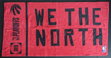 Load image into Gallery viewer, 2019 Playoffs Toronto Raptors Game Used Towel NBA Basketball We The North
