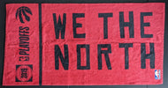 2019 Playoffs Toronto Raptors Game Used Towel NBA Basketball We The North