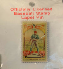 Load image into Gallery viewer, 2008 US Postal Service 42 Cent Baseball Stamp Lapel Pin Lot x20 Factory Sealed
