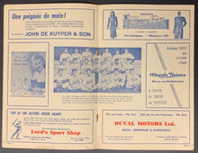 Load image into Gallery viewer, 1947 Montreal Royals v Toronto Maple Leafs International League Baseball Program
