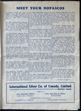 Load image into Gallery viewer, 1940/41 Hamilton Dofascos Toronto Marlboros Program Hamilton Fourm OHA Sr. VTG
