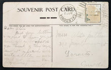 Load image into Gallery viewer, 1907 Vintage Caledonia Ontario Baseball Team Photo Postcard Champions Rare
