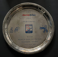 1969 America Airlines Golf Tournament Winner Tray Woodbridge Ontario