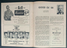 Load image into Gallery viewer, 1960 Exhibition Stadium CFL Football Program Toronto Argos v Hamilton Tiger Cats
