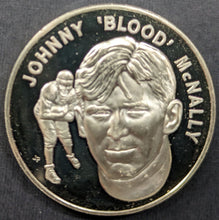 Load image into Gallery viewer, 1972 Johnny McNally Pro Football Hall Of Fame Medal Franklin Mint 1 Troy Oz NFL
