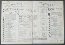 Load image into Gallery viewer, 1972 Woodbine Racetrack Queens Plate 113th Running Program &amp; Press Pass Ticket
