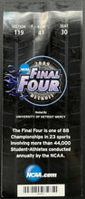 Load image into Gallery viewer, 2009 NCAA Final Four Basketball Championship Ticket Final + Semi Final Lot
