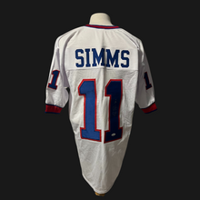 Load image into Gallery viewer, Phil Simms Signed New York Giants Custom Display Jersey Autographed JSA COA
