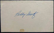Bobby Shantz Signed Autographed Vintage Postcard MLB Baseball Philadelphia A's