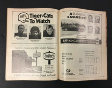 Load image into Gallery viewer, 1973 Toronto Argonauts CFL Football Program Vs Hamilton Tiger Cats Ivor Wynne
