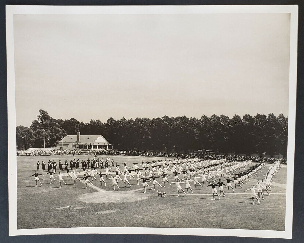 Official Royal Canadian Navy Training - World War II - Military Navy Photo Rare