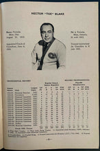 Load image into Gallery viewer, 1963-64 Montreal Canadiens Vintage NHL Media Guide Yearbook Beliveau Cover
